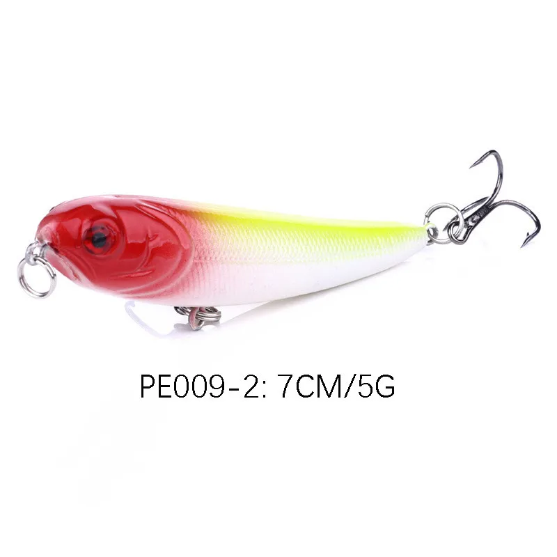 PE009 3# Fishing Lure Minow Sea Baits Hard Lures Multicolor Artificial | Спорт и развлечения