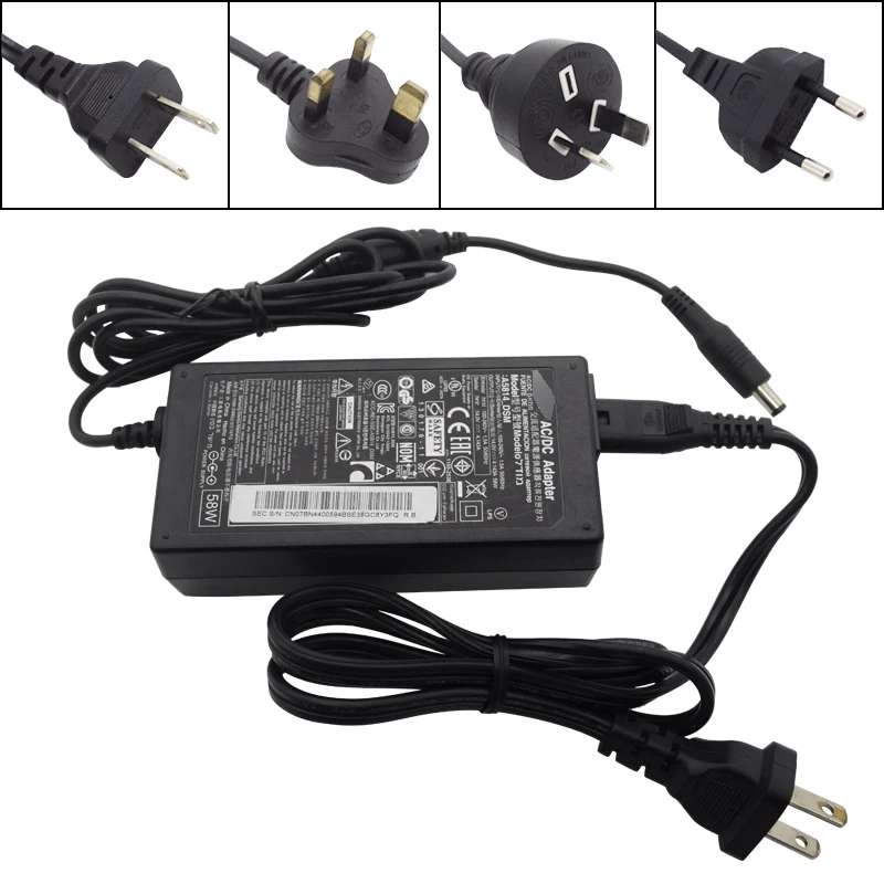 Адаптер питания 58 Вт 14 в 4 а для Samsung a5814 _ DSM Female AC/DC