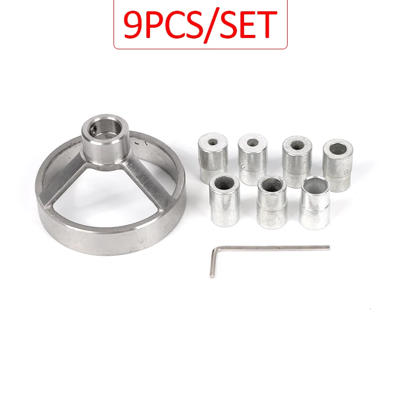 

9pcs/set Self Center Dowel Jig Kit Doweling Jigs Tool Drilling Guide Woodworking Bushings 5/6/7/8/9/10/12mm
