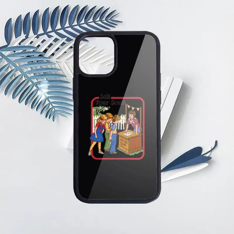 

Funny Halloween Satan Vintage Summon Demons Phone Case for iPhone 11 12 pro XS MAX 8 7 6 6S Plus X 5S SE 2020 XR Hard PC