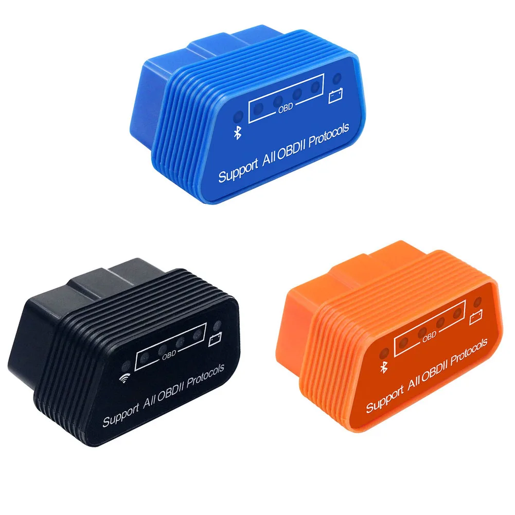 Super Mini ELM327 V1.5 Bluetooth WiFi OBD2 автомобильный диагностический инструмент с поддержкой