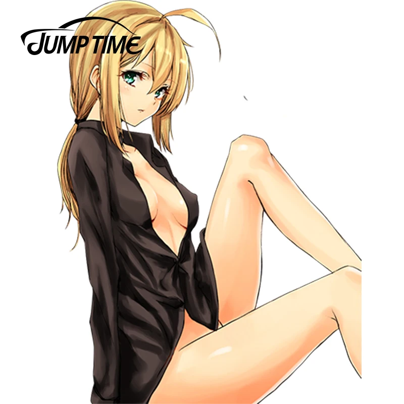 JumpTime 13 см x 9 8 пикантная обувь для девушек и женщин Fate Zero Аниме винил JDM наклейка