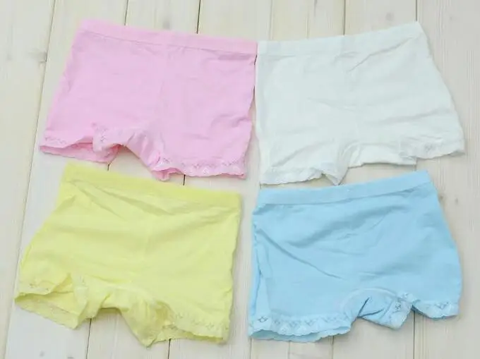 Детское нижнее белье яркие кружевные шорты хлопковые леггинсы из лайкры Детские