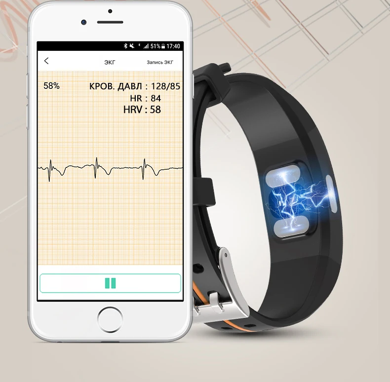KAIHAI H66 plus, измеритель артериального давления, запястье, пульсометр, PPG, ECG, HRV, умный браслет, часы, фитнес-трекер, фитнес-трекер, для здоровья, носимые устройства, браслет, будильник, часы для Android ios