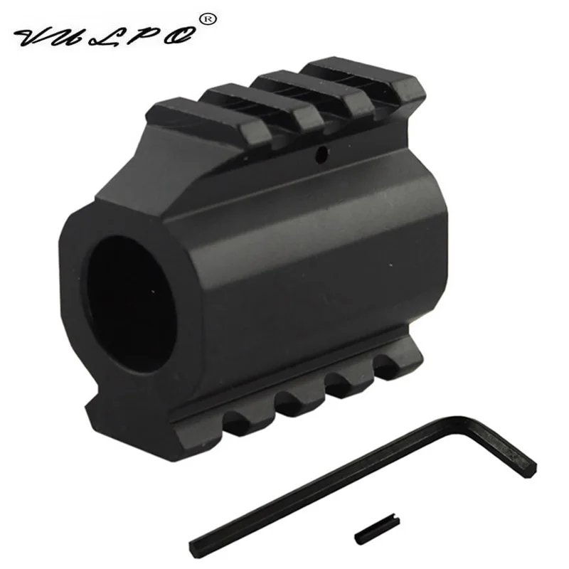 

VULPO 0,75 ''низкопрофильный газовый блок 2 Picatinny рельсовое крепление для M4 AR15 Airsoft AEG
