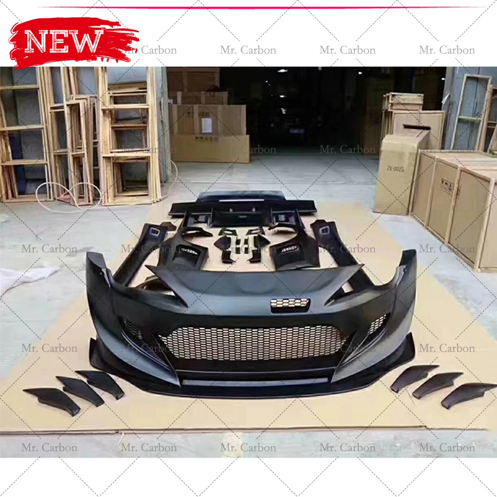 Для BRZ FT86 GT86 FRS ROCKETBUNNY VER 3 RB стиль стекловолокно Полный широкий корпус комплект