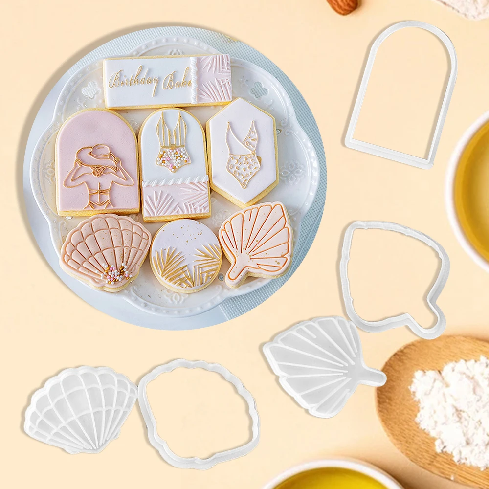 Симпатичная летняя Цветочная помадка для торта девушек цветочный резак сахарный