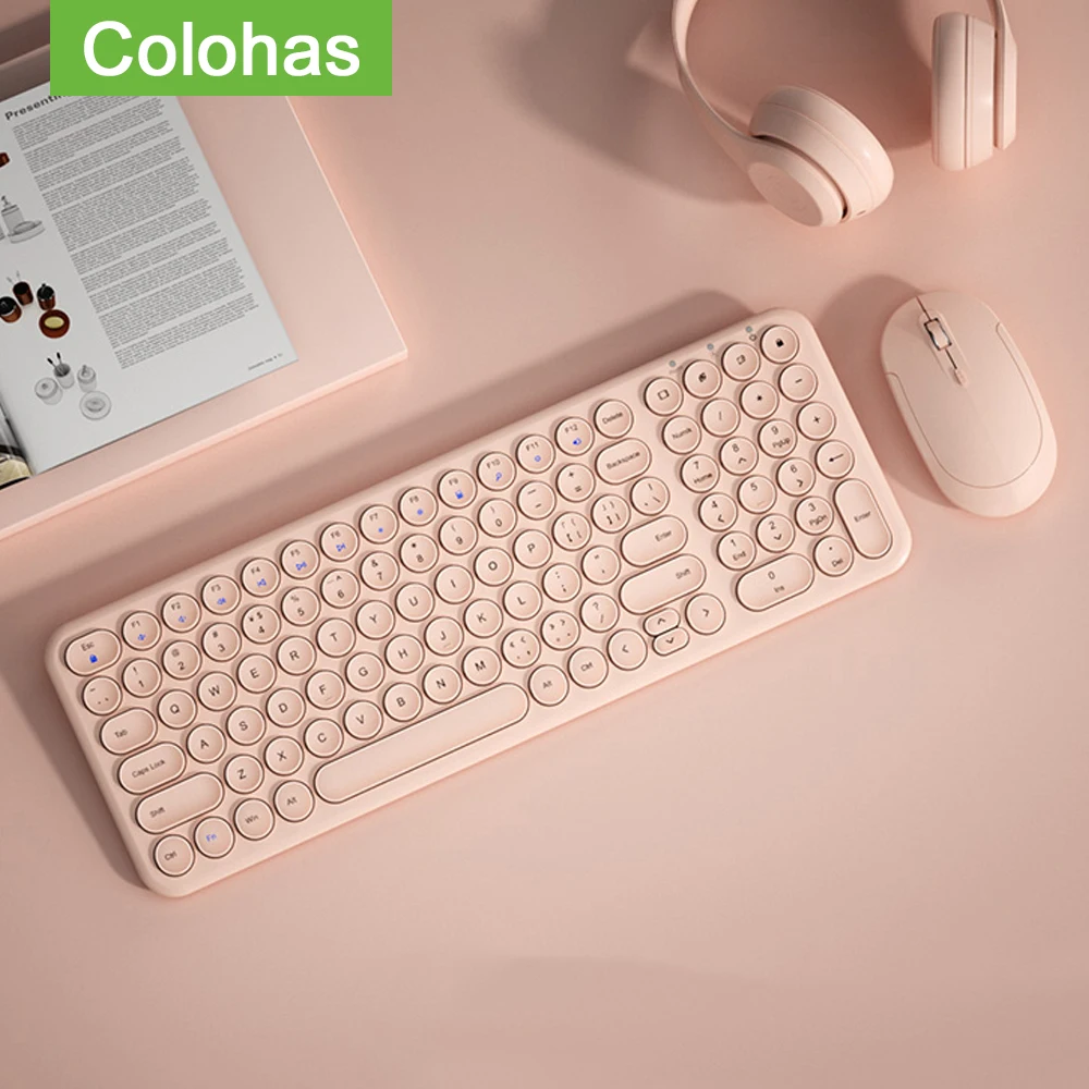 клавиатура игровая беспроводня 2 4G Беспроводная перезаряжаемая и мышь для Macbook PC