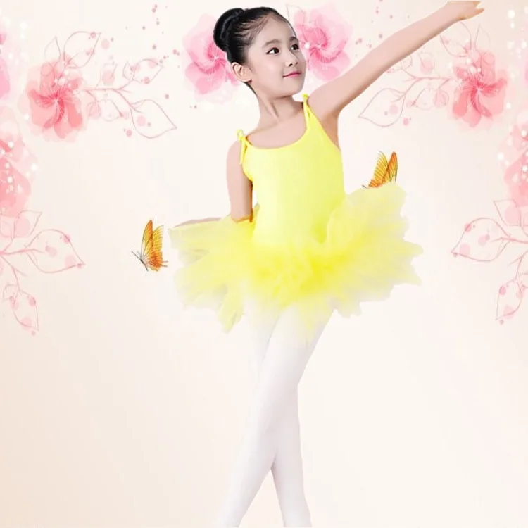 Балетный костюм танцевальное платье костюмы Leotards 7 цветов одежда для девочек