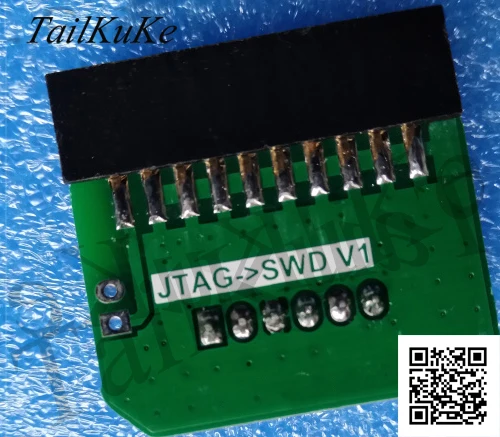 20P-2.54mm Pitch JTAG Interface to 4P5P6P-2.54mm SWD Adapter Board J-Link | Бытовая техника