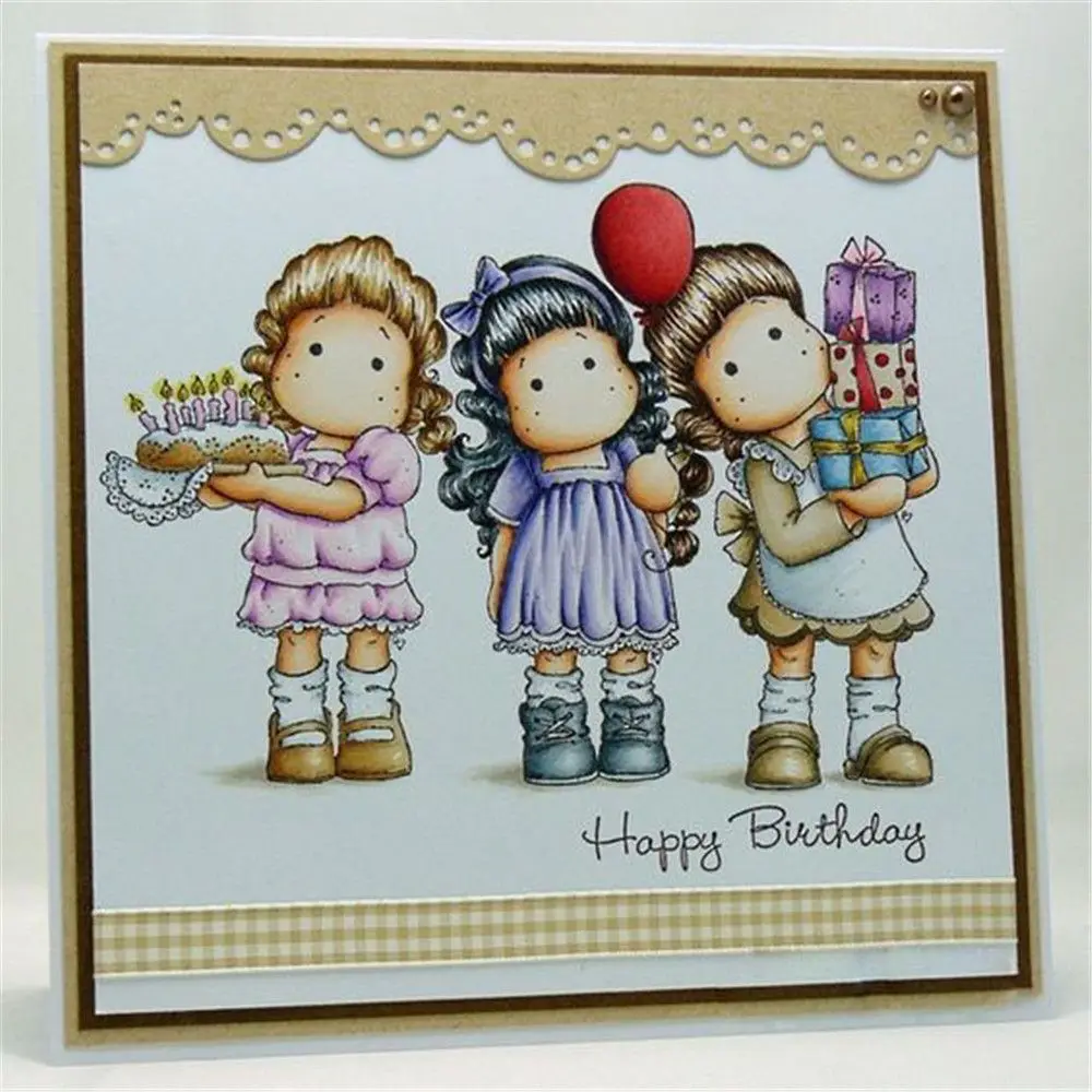 1 шт. прозрачный силиконовый резиновый штамп милый лист для скрапбукинга