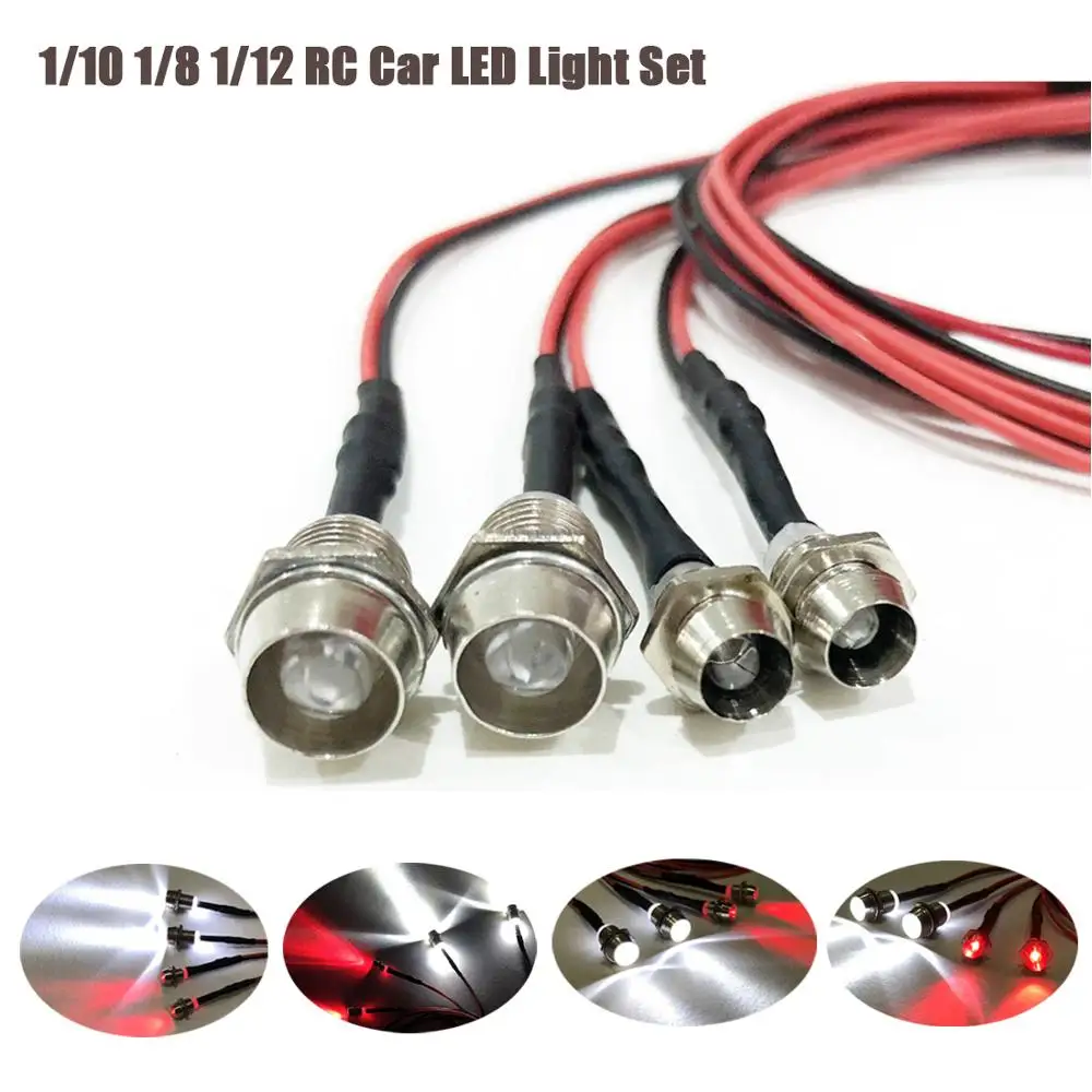 RC автомобиль светодиодный светильник Набор для Redcat HSP Traxxas HPI Tamaya Wltoys D90 D110 SCX10 1/10 1/8