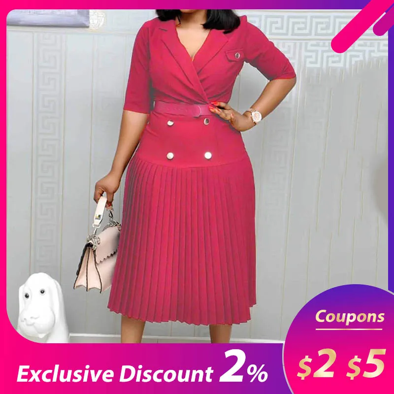 Женское плиссированное платье средней длины черное однотонное элегантное