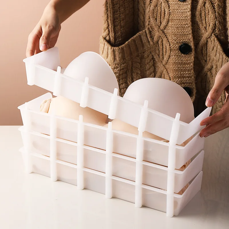 6 шт./компл. коробка для хранения бюстгальтеров специальный ящик защиты от морщин