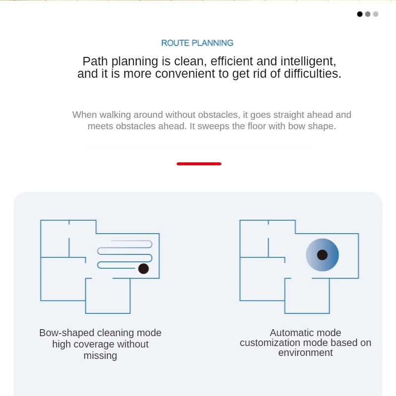 

Mother's Day2800Pa Robot Vacuum Cleaner Home Automatic Wireless Timer Vacuum Cleaner Wet and Dry Anti-drop Vacuum Cleaner Robot
