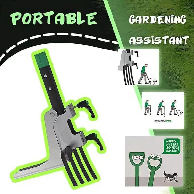 Foot Operated Weeding Aid Weeder Root Remover Puller Auxiliary Enjoy Easier Digging Planting Gardening Tool | Инструменты