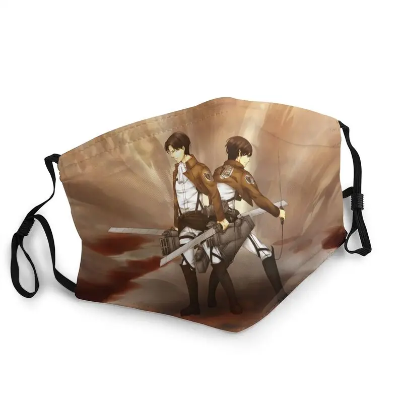 

Breathable Attack On Titan Last Stand Mouth Mask Eren Ackerman Anti Dust Protection Mask Respirator Mouth Muffle
