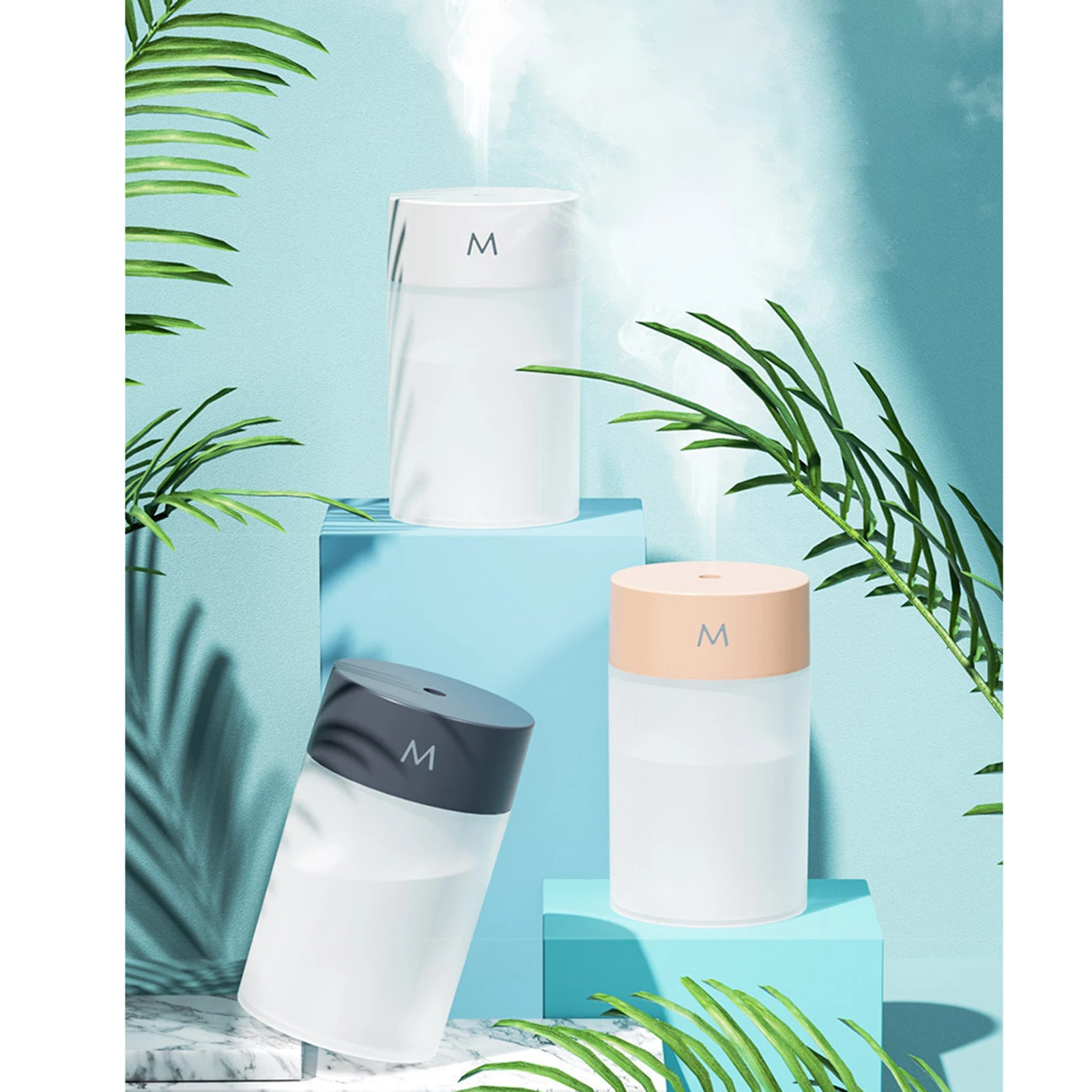 

Portable Air Humidifier 260ml Ultrasonic Aroma Essential Oil Diffuser USB Cool Mist Maker Purifier Aromatherapy for Car Travel