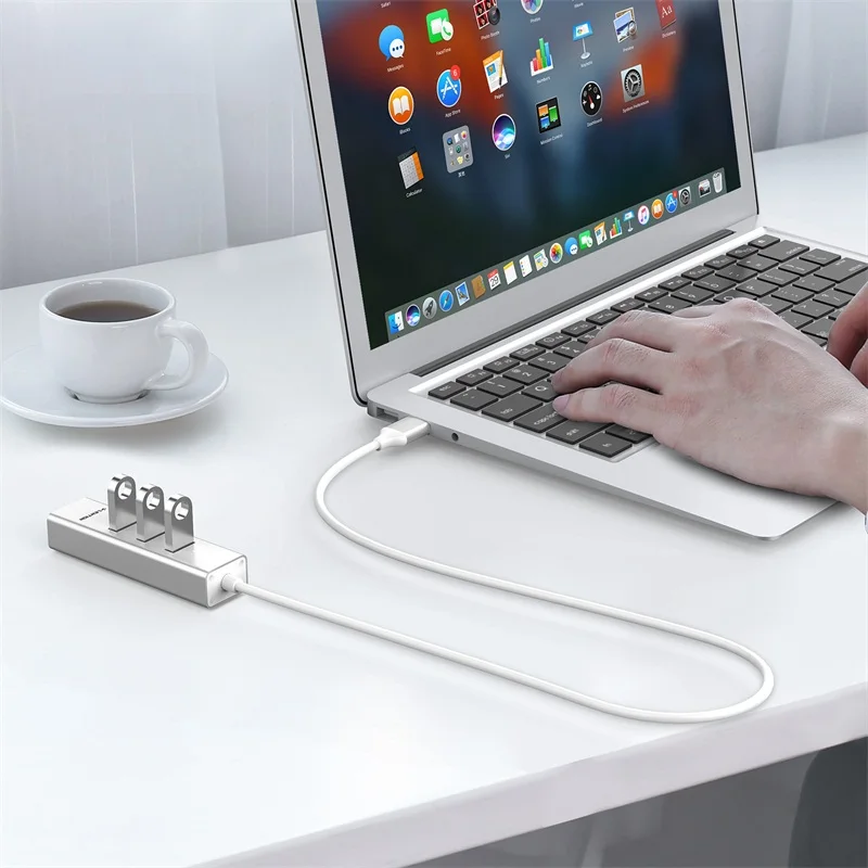 Хаб USB 3 0 с портами гигабитная сеть Ethernet RJ45 LAN адаптер совместимый MacBook Air/Pro более