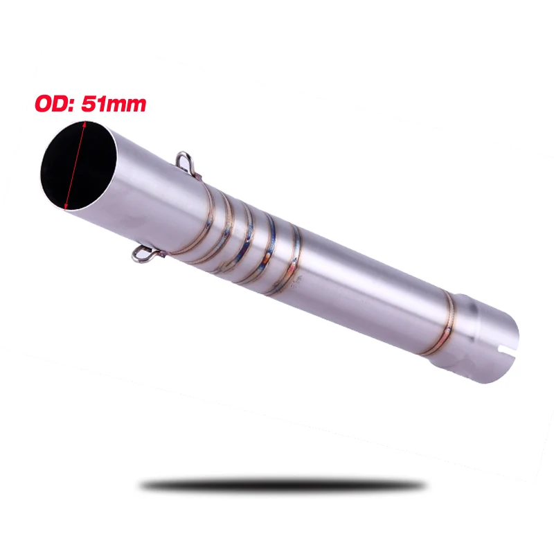 

Slip On For yamaha YZF 600 YZF-R6 R6 1998 to 2005 years Exhaust Motorcycle Exhaust Escape Muffler Middle Front Link Pipe