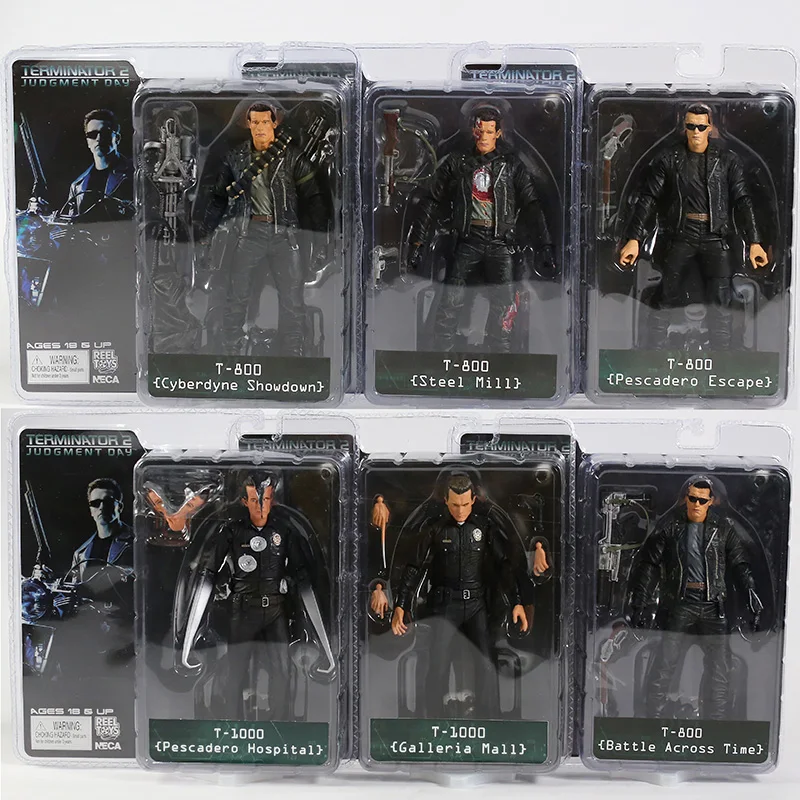 NECA The Terminator T 800 1000 Endoskeleton 7 дюймов экшн фигурка Коллекционная модель