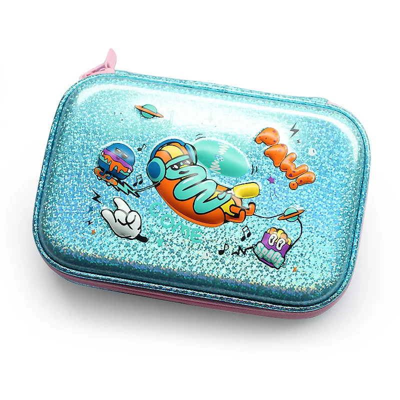 Лапа пространство супер классные EVA твердая оболочка мультфильм печати Единорог