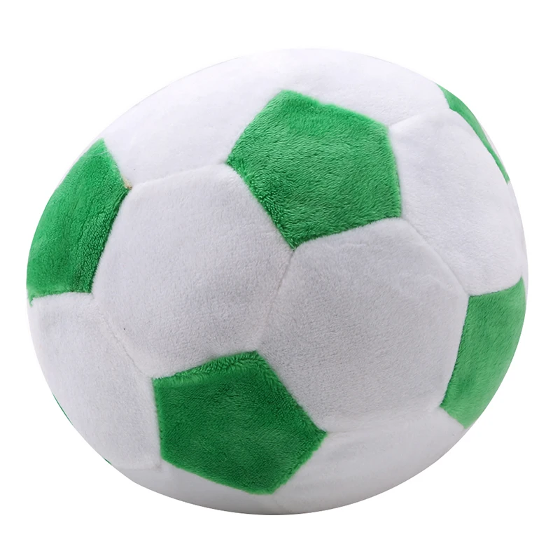 

Soccer Ball Pillow Fluffy Stuffed Plush Throw Soft Durable Sports Toy Gift For Kids Room Decoration