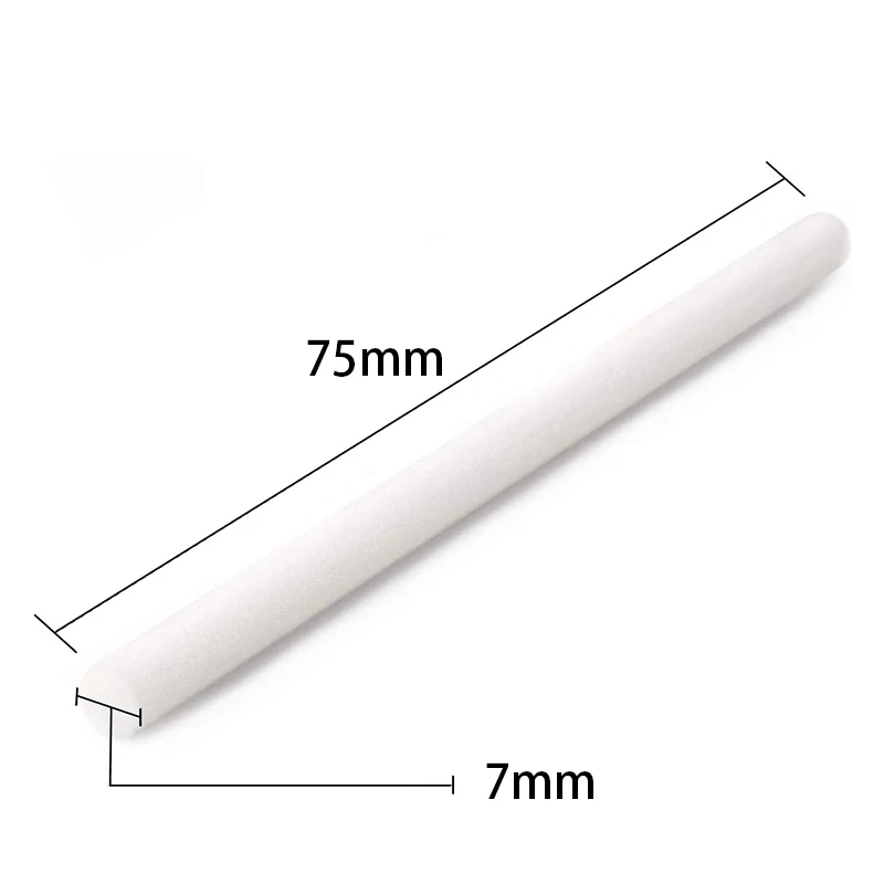 40 шт ватные тампоны фильтры заправка палочки фитили сменные для портативного