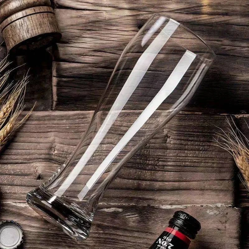 

2pcs/Web Celebrity Beer Glass Home Creativity and Personality Brewed Wheat Large Size Beer Glass Set for Bar
