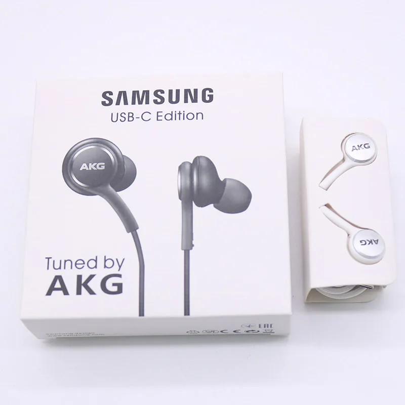 Наушники Samsung Galaxy Note 10 + проводные наушники-вкладыши с микрофоном регулятор