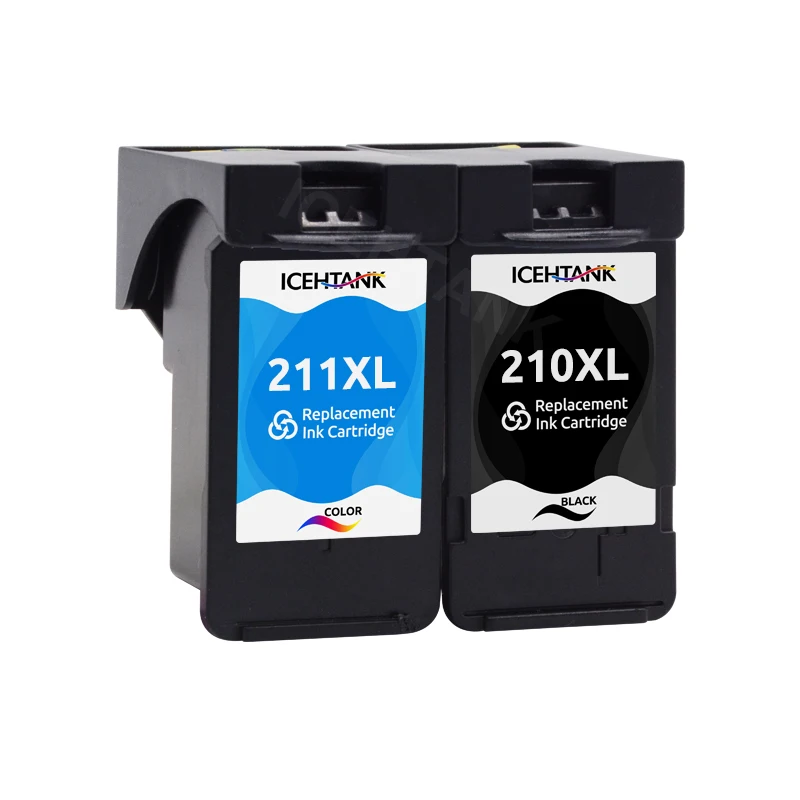 Icehtank PG-210 PG210 CL211 для Canon PG210XL CL211XL 210 чернильный картридж Pixma IP2700 IP2702 MP240 MP250 MP260 MP270 -