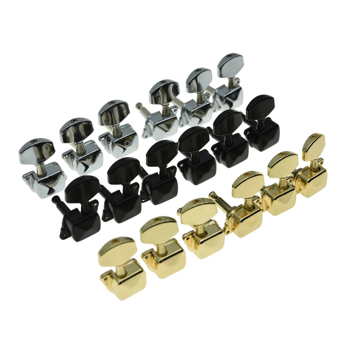 KAISH 3x3 полузакрытые ключи для настройки гитарных тюнеров головки акустических