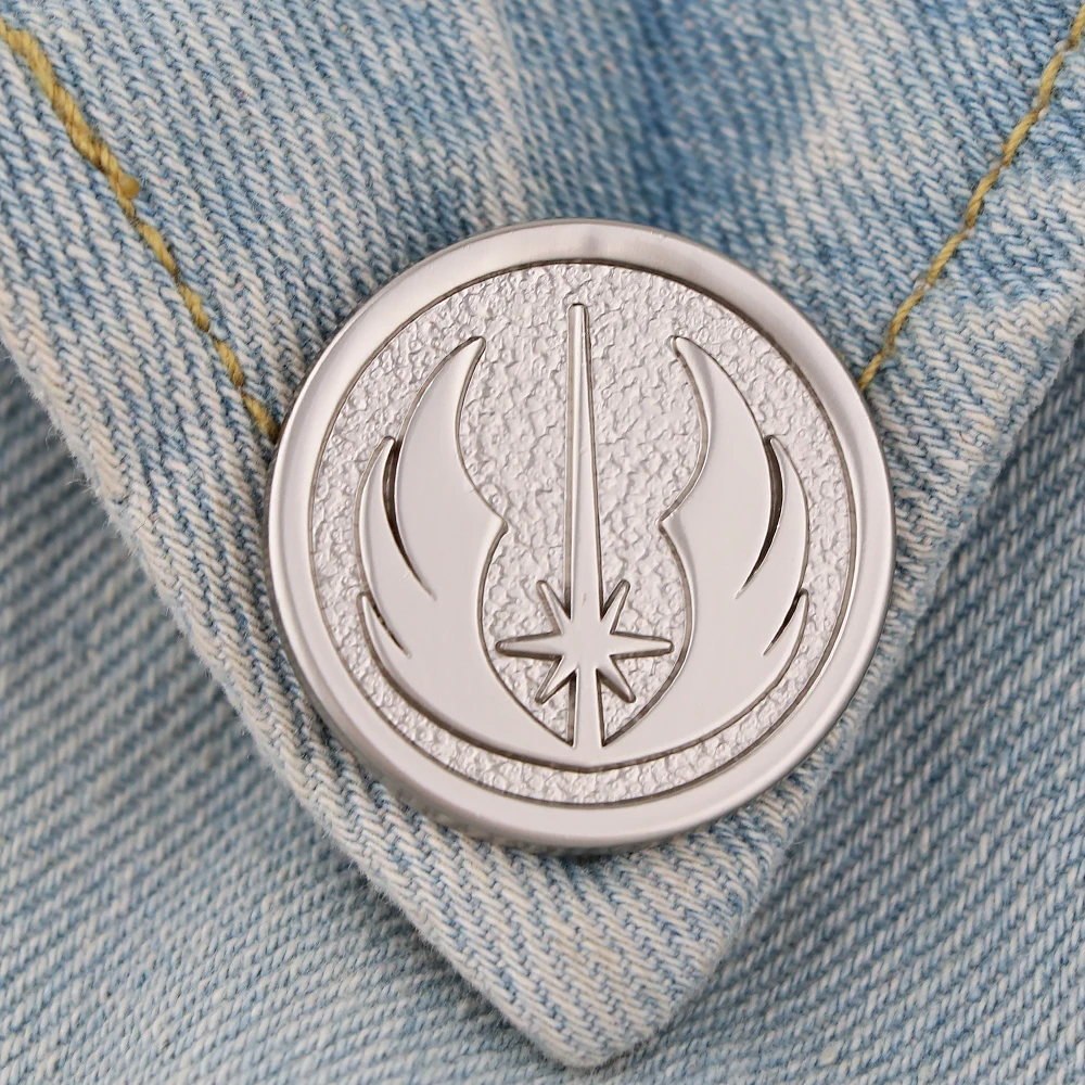 LT1137 коллекция знаков с логотипом Звездных Войн эмалированная заколка из фильма