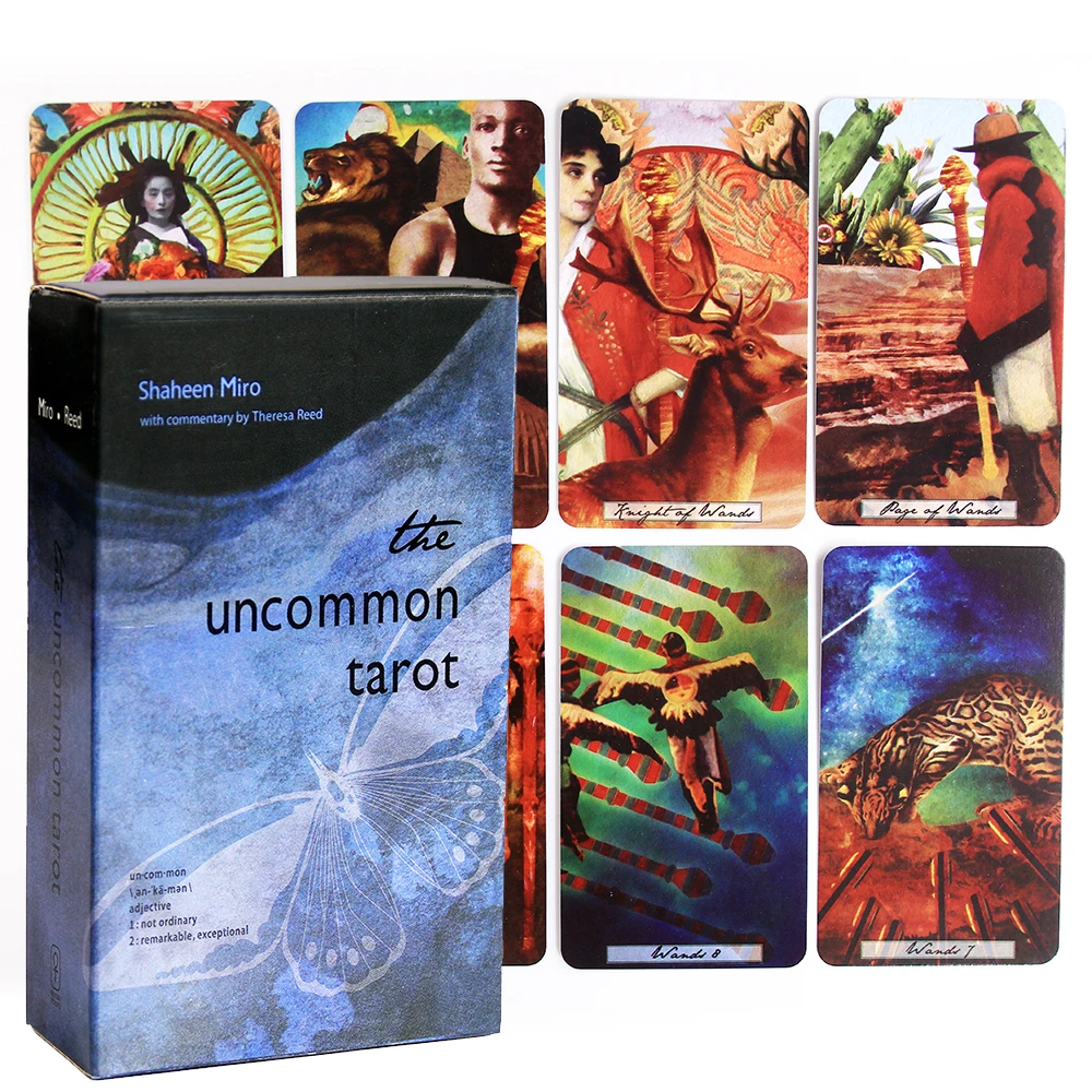 

The Uncommon Tarot Cards Deck 78 New Tarot Cards For Beginners With Guidebook Card Game Board Game Exquisite And Guidebook