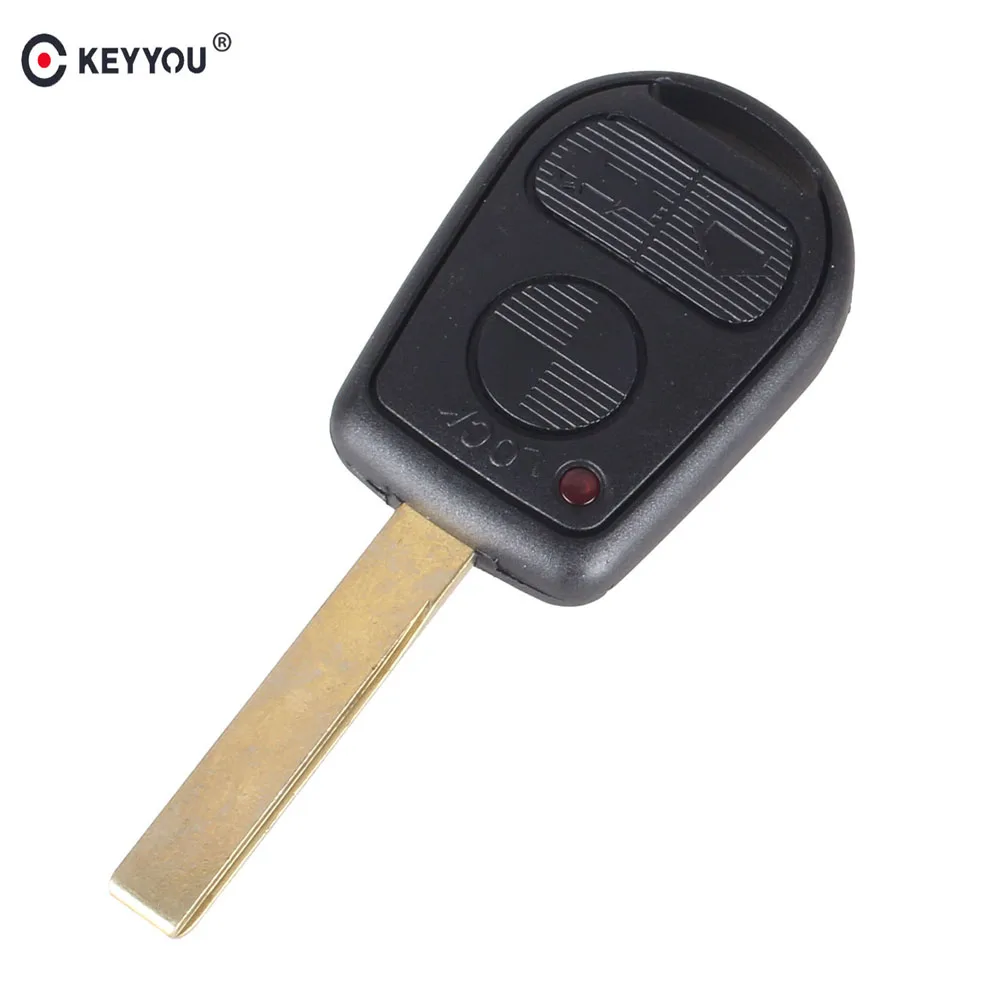Чехол для автомобильного ключа KEYYOU чехол-брелок BMW 1980-2002 Z3 M5 750iL 740iL 540i с 2 кнопками