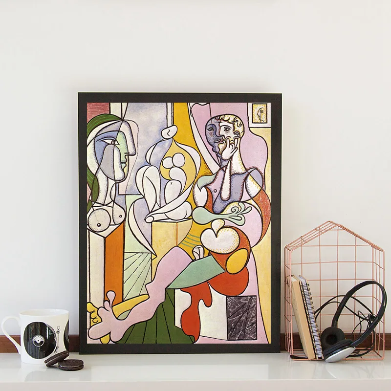 The Sculptor By Picasso Холст Плакаты принты абстрактная настенная живопись декоративная