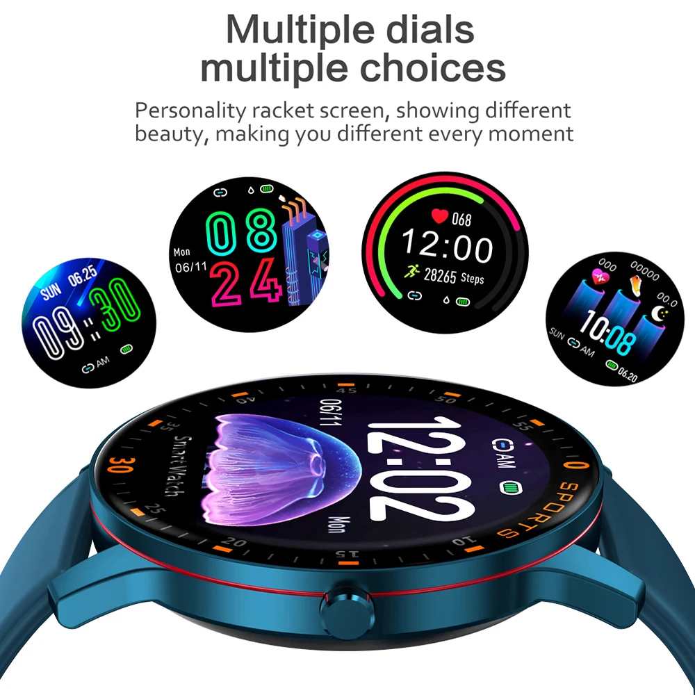 SANDA Экран сенсорный экран Смарт-браслет монитор сердечного ритма Смарт-часы