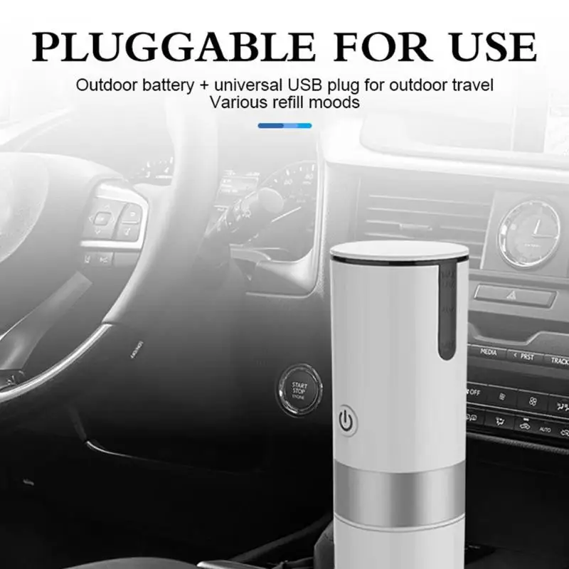 Портативная кофемашина, мини эспрессо, электрическая, USB, кофейная блендер, чашка общего назначения, портативная, простая в использовании, изготовление
