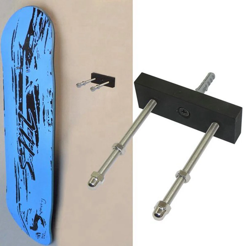 5Pcs Skateboard Longboard Wall Mount Skate Hanger For Deck Floating Display And Storage | Спорт и развлечения