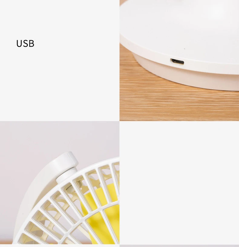 Компьютерный офисный настольный Usb Перезаряжаемый мини ультра тихий Настольный