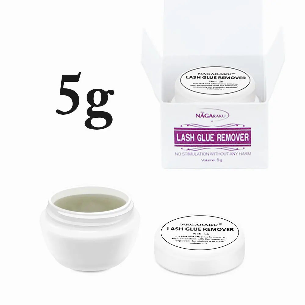 Средство для снятия клея ресниц NAGARAKU быстрое и безопасное средство быстрой