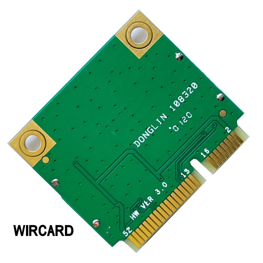 WIRCARD MC-AC8265 Двухдиапазонная 2 4G/5G BT4.2 PC-E WIFI карта для intel 8265NGW 8265D2W 8265HMW | Компьютеры и