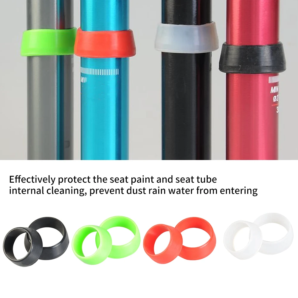 Защитный чехол для подседельного штыря велосипеда пылезащитный силиконовый