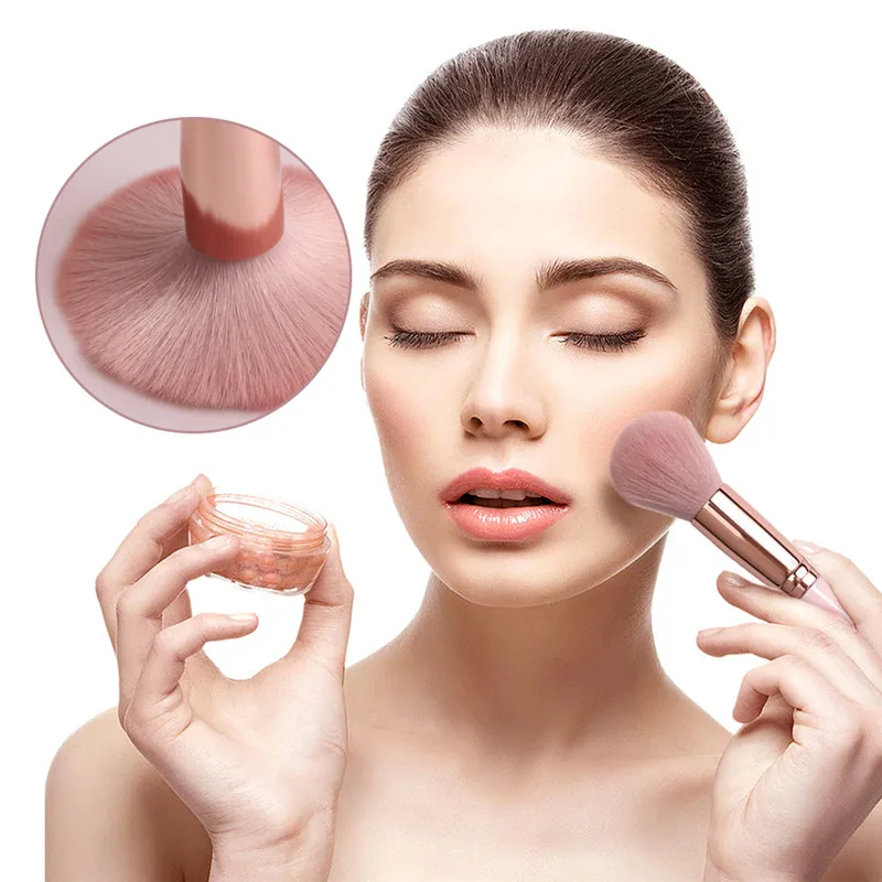 Многофункциональная профессиональная кисть для основы под макияж пудры лица