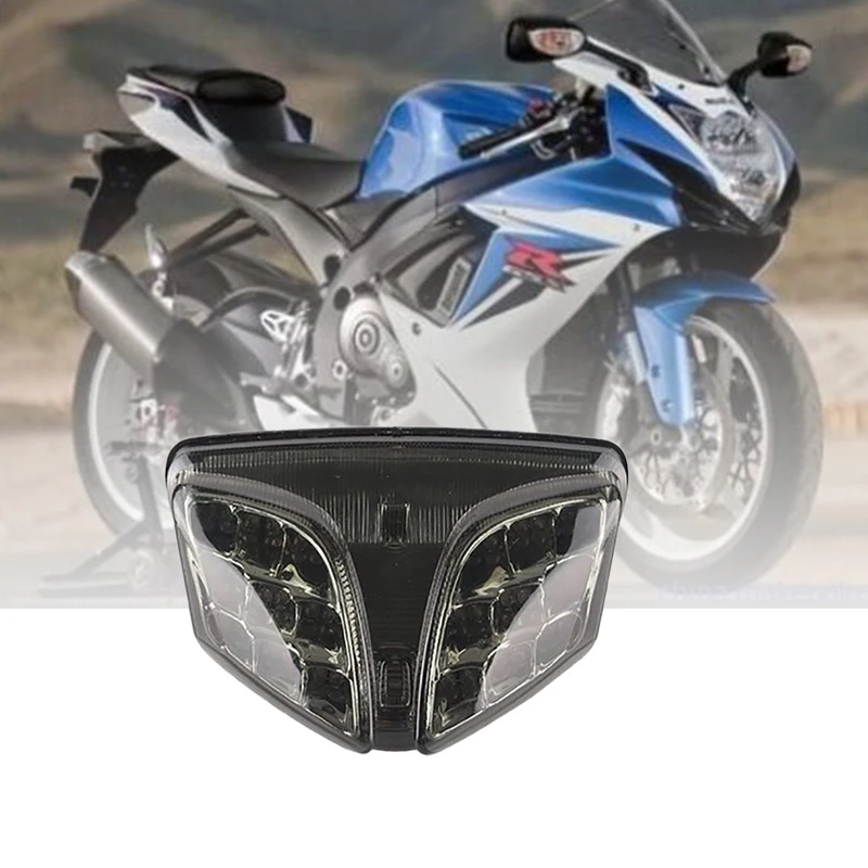 Для Suzuki GSXR GSX R 600 750 2008 2012 K8 K9 Интегрированный Светодиодный задний светильник с