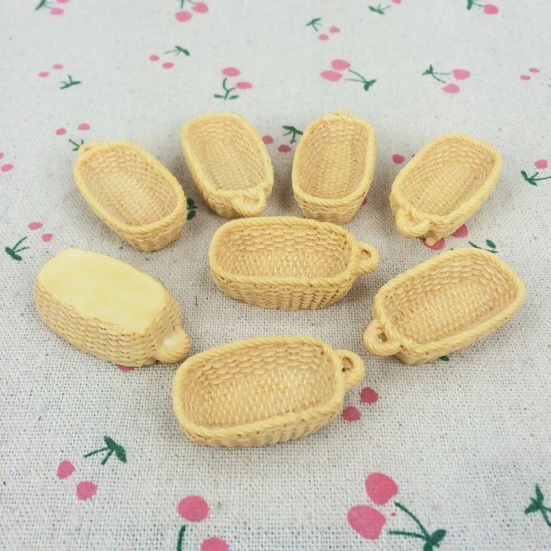 Плоская спина из смолы 10 шт. кабошон каваи сделай сам украшения миниатюрная