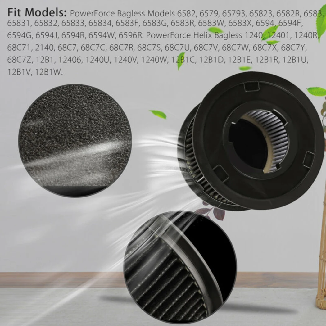 

Repair Filter Outer/inner #2037913 For Bissell PowerForce Bagless Replacement