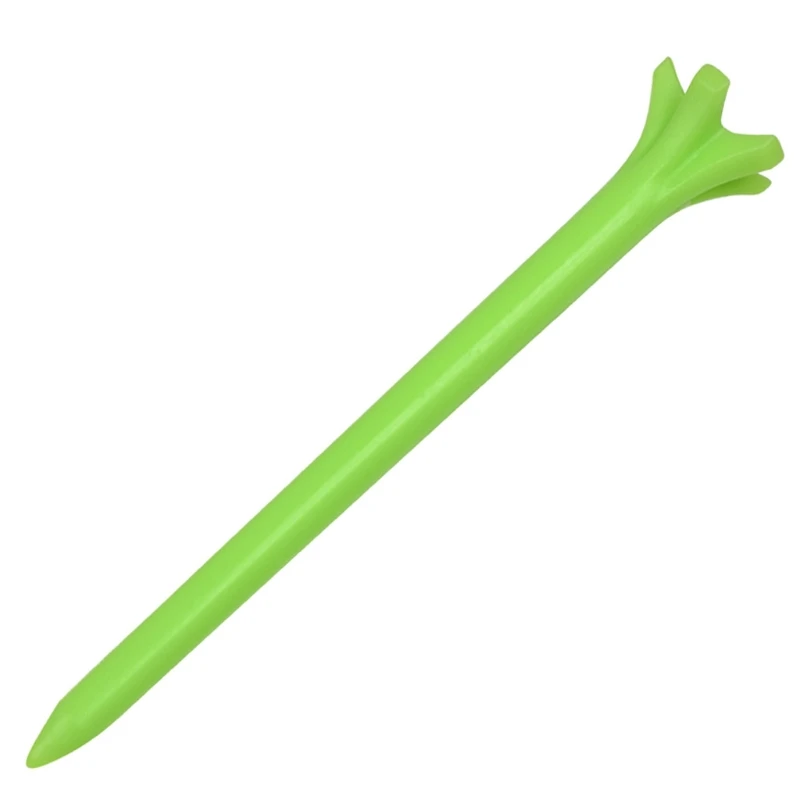 

100 Pack Professional Durable 70mm Inch Plastic Golf Tees Bulk Assorted Colors T4MF