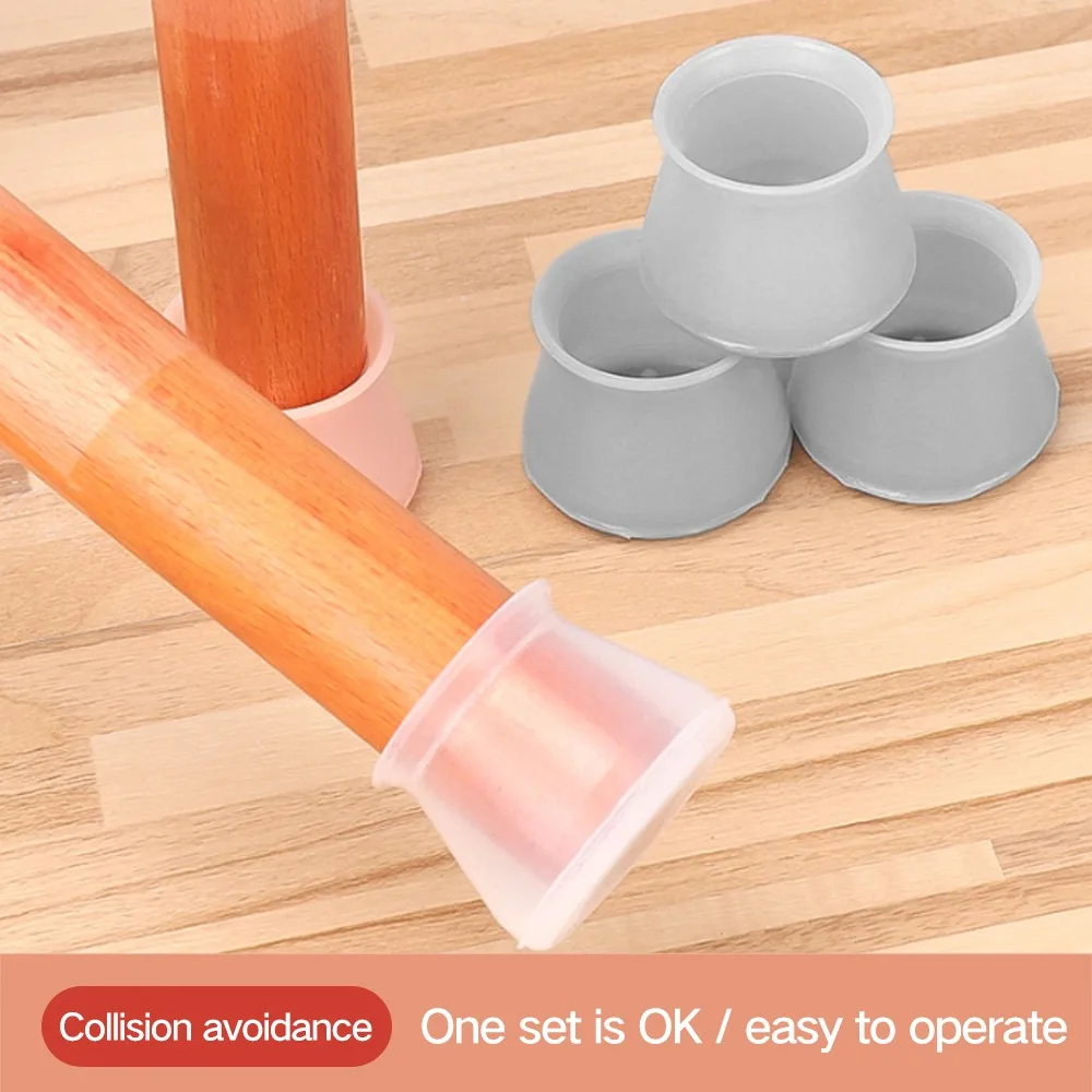 Силиконовые стул чайный столик закрывающий стопы мебель протектор для ног: