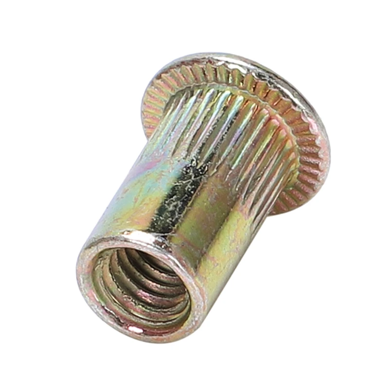 100 шт Choi цинк потайная голова слепой заклепки гайки Rivnuts Nutserts M4/5/6/8 | Обустройство